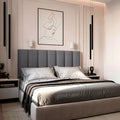 KIT CABECEIRA MODULAR ESTOFADA - Mais charme e conforto para o seu quarto !