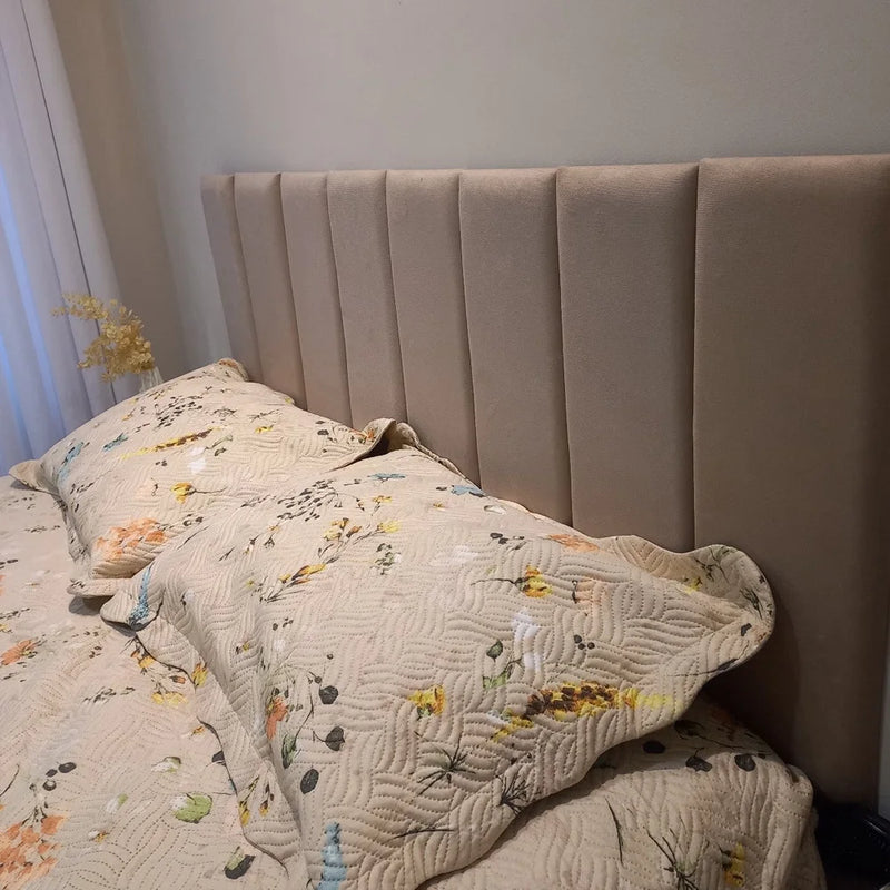 KIT CABECEIRA MODULAR ESTOFADA - Mais charme e conforto para o seu quarto !
