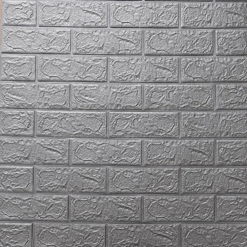 Placa adesiva 3D - Um design com tijolos realista em poucos minutos !