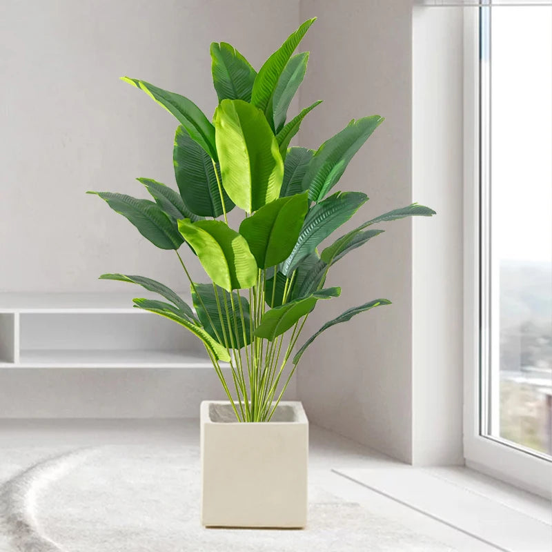 PLANTA ARTIFICIAL TROPICAL GRANDE - Um toque tropical para sua casa