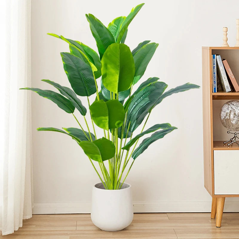 PLANTA ARTIFICIAL TROPICAL GRANDE - Um toque tropical para sua casa