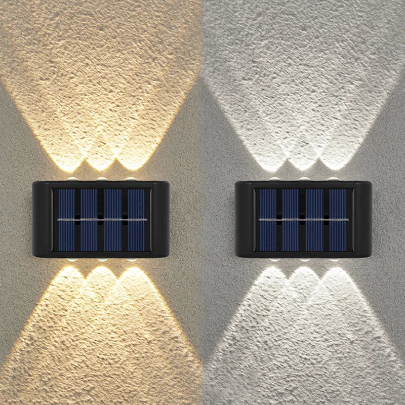 LUMINÁRIA LED SOLAR DE PAREDE